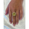 10.88 Carat Radiant Cut Fancy Yellow Diamond | GIA Certified