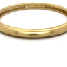 14K Yellow Gold MIGNON FAGET signed Bangle Bracelet