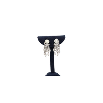 3 Carat Round & Marquise Cut Natural Diamond Chandelier Drop Earrings – Assay Jewelers