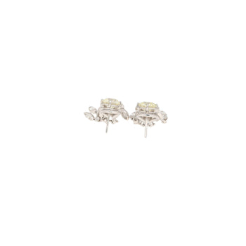 3 Carat Round & Marquise Cut Natural Diamond Chandelier Drop Earrings – Assay Jewelers