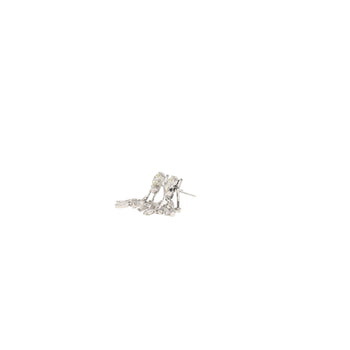 3 Carat Round & Marquise Cut Natural Diamond Chandelier Drop Earrings – Assay Jewelers