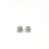 3 Carat Total Lab Grown Diamond 3-Prong Martini Basket Stud Earrings | SKU: SM1125