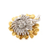 33 Carat Total David Webb Signed Detachable Brooch In Platinum and 18K Gold