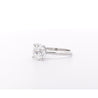 3.03 Carat Old-European Cut IGI Certified CVD Lab Diamond Solitaire Ring and Diamond Jacket Engagement Ring