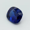 AGL Certified 5.75 Carat Burma No Heat Cushion Cut Blue Sapphire Loose Stone