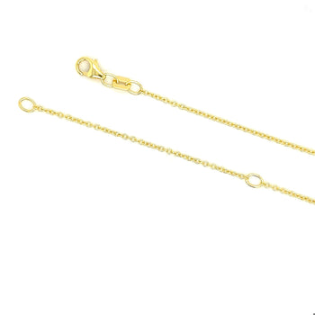 1-3 Carat Oval Diamond East West 14K Gold Floating Pendant Necklace – Assay Jewelers