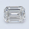 As Grown 4.05 Carat, Emerald Cut, H Color, VVS2 Clarity Loose Lab Diamond