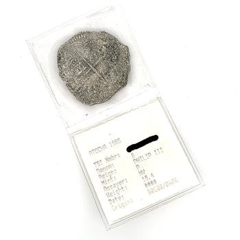 Atocha Shipwreck 8 Reale Grade 3 Potosi Mint Coin – Assay Jewelers
