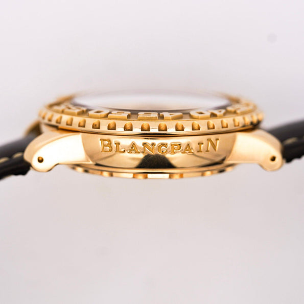 Blancpain Fifty Fathoms Trilogy 18K Rose Gold Ltd Ed 51/100 Ref 2200-3630 Watch