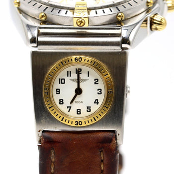 Breitling Chronomat UTC B13048 Two-Face 18k And Steel 39mm Watch – Assay Jewelers