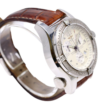 Breitling Emergency Mission A73321 Stainless Steel Silver Dial Quartz Watch – Assay Jewelers