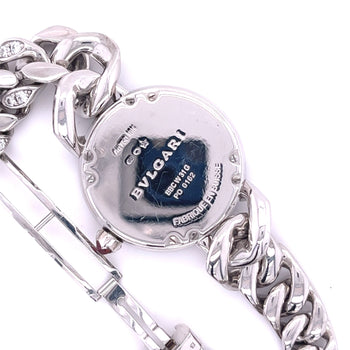 Bulgari 31mm Catene Watch with 18k White Gold and Diamond Link Strap – Assay Jewelers