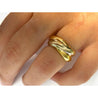 Cartier 3 Band Trinity Ring in 18K Solid Gold Size 4