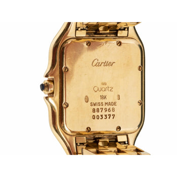 Cartier Panthere Ladies 27mm Large Size Watch in 18K Yellow Gold Model 887968 – Assay Jewelers