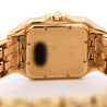 Cartier Panthere Large 27mm Diamond Dial 18K Gold Watch