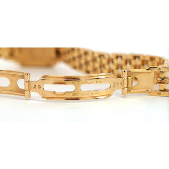Cartier Panthere MOP 22mm Ref. 1280 2 Factory Diamond Bezel Watch in 18K Yellow Gold – Assay Jewelers