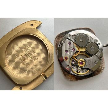Cartier Paris Gondole 18K Gold Diamond Bezel White Dial Manual Wind Watch – Assay Jewelers