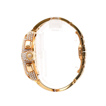 Cartier Roadster XL Chronograph 2619 in 18K Gold Diamond Set Watch – Assay Jewelers