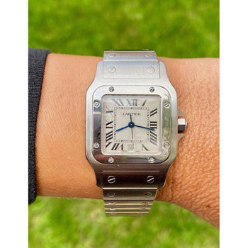Cartier Santos Galbee 32mm Dial stainless steel watch – Assay Jewelers