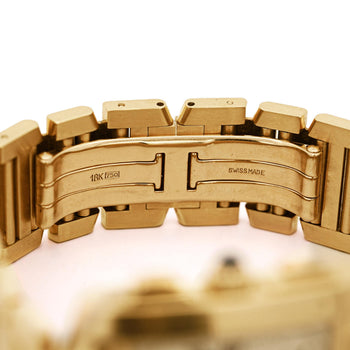 Cartier Tank Française 1830 Chronograph 18K Gold Watch – Assay Jewelers