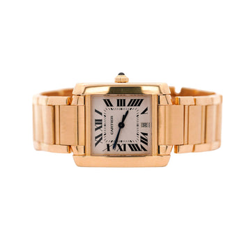 Cartier Tank Francaise 28mm 18K Gold Automatic with Date Watch – Assay Jewelers