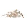 "Chicken Feet" Baroque Pearl Diamond Pin Pendant Brooch 18K Gold