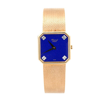 Chopard Blue Lapis Lazuli 18K Gold 26mm Vintage Watch Circa 1970s – Assay Jewelers