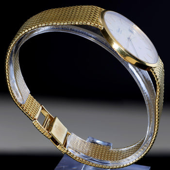 Chopard Classic 1094 Circa 1985 18K Yellow Gold Mesh Bracelet Watch – Assay Jewelers