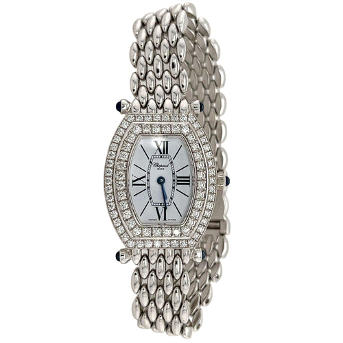 6560-23 Diamond Bezel Watch in 18k White Gold