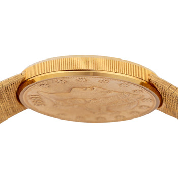 Corum 1895 US 20 Dollar Liberty Gold Coin 18K Yellow Gold 35mm Automatic Watch – Assay Jewelers