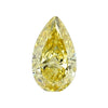 GIA Certified 0.81 Carat Fancy Vivid Yellow Pear Cut Loose Natural Diamond