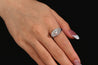 GIA Certified 1.5 Carat Marquise Cut E/VS2 Diamond Horizontal Set Mens Pinky Ring