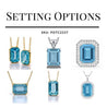 GIA Certified 47.02 Carat Emerald Cut Loose Aquamarine