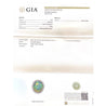 GIA Certified 4.09-carat White Opal and Diamond Halo in Platinum and Gold Ring