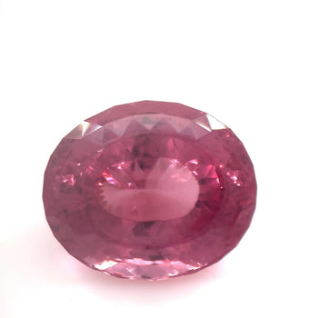 Bague en platine certifiée GIA, spinelle rose 7,60 carats et diamants, sans traitement thermique – Assay Jewelers