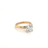 IGI Certified 2.31 H/VS2 Round Lab Grown Diamond 2-Tone Solitaire Ring