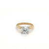 IGI Certified 2.31 H/VS2 Round Lab Grown Diamond 2-Tone Solitaire Ring