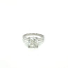 IGI Certified 4.01 Carat Cushion Cut G/VVS2 Lab Grown CVD Diamond Solitaire Ring