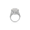 IGI Certified 9.54 Carat G/VS1 Lab Grown Diamond Vintage Platinum Ring