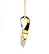 Important 11 Carat Vivid Green Tsavorite 18K Gold Pendant Necklace