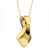 Important 11 Carat Vivid Green Tsavorite 18K Gold Pendant Necklace
