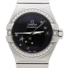 Omega Constellation 27mm Diamond Bezel Black Star Dial Steel Watch 2022 Full Set