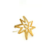 Paloma Picasso For Tiffany & Co. Celestial Star Geometric Pin Brooch in 18k Yellow Gold