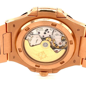 Patek Philippe Nautilus 41mm Automatic 315/190 & Diamond 18K Rose Gold Watch – Assay Jewelers