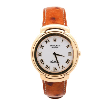 Rolex Cellini 18K Gold 37mm 6623 On Leather Watch Box and Papers – Assay Jewelers