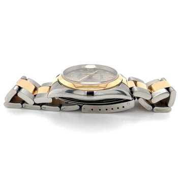 Rolex DateJust 36mm Gray Slate Dial Watch Ref. 16203 With Oyster Bracelet – Assay Jewelers