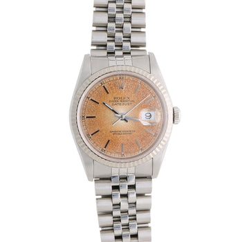 Rolex Datejust 16234 Tropical Stardust Dial 36mm Circa 1988 Watch – Assay Jewelers