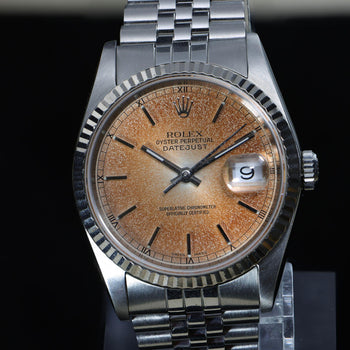 Rolex Datejust 16234 Tropical Stardust Dial 36mm Circa 1988 Watch – Assay Jewelers