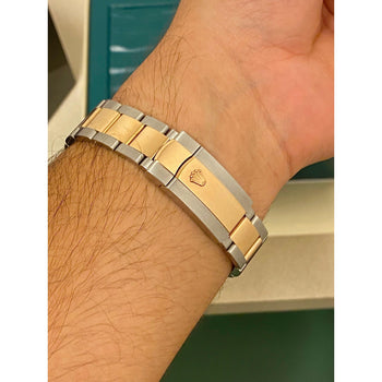 Rolex Datejust 36 mm quadrante e bracciale Jubilee con quadrante nero e indici orari con diamanti – Assay Jewelers
