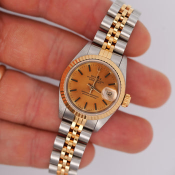 Rolex Datejust 69173 Vintage 2 Tone 26mm Fluted Jubilee Watch – Assay Jewelers